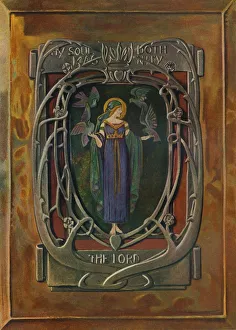 Enamel Plaque by Alexander Fisher, c1898. Artist: Alexander Fisher