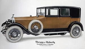 Images Dated 7th January 2009: Enclosed drive Rolls-Royce cabriolet with extension closed, c1910-1929(?)