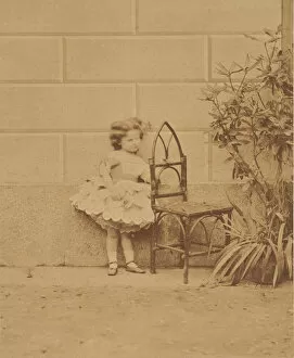 Androgynous Gallery: Encore la chaise rustique, 1860s. Creator: Pierre-Louis Pierson