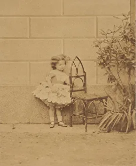 Androgynous Gallery: Encore la chaise rustique, 1860s. Creator: Pierre-Louis Pierson