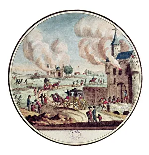 Bastille Prints: The End of the Ancien Regime. The Great Fear. August 4, 1789, 1790s