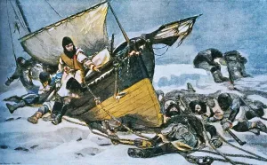 Shipwrecked Prints: At The End, c1845, 1936. Creator: Unknown. At The End, c1845, 1936. Creator: Unknown