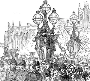 Law Courts Prints: The End of the Tichborne Trial: waiting for the verdict, 1874. Creator: Unknown