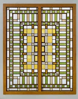 End Windows from the Living Room Skylights of the Martin House, 1904 End Windows from the Living Room Skylights of the Martin House, 1904