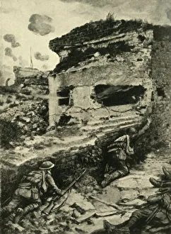 Adversary Collection: The Enemys New Defence System in 1917... (c1920). Creator: Unknown