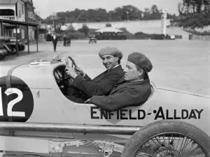 Junior Car Club Prints: Enfield-Allday of Woolf Barnato at the JCC 200 Mile Race