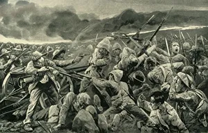 Infantry Prints: The Engagement at Vlakfontein: The Derbyshires Re-Taking their Guns