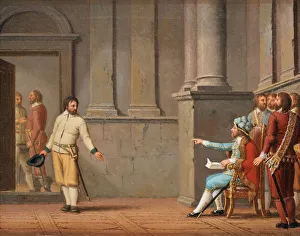 Hillestrom Prints: Engelbrekt Engelbrektsson before Eirik III, 1805. Artist: Hillestrom, Pehr (1732-1816)