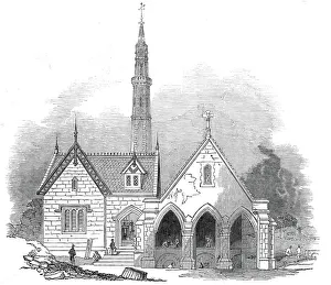 Engine House Prints: Engine-house, at Croydon, 1845. Creator: Unknown