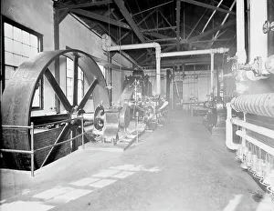 Engine room, Merchants Despatch Transportation Co. between 1900 and 1905. Creator: Unknown