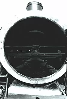 Images Dated 19th September 2012: Engine of a steam train, inside of the smoke box