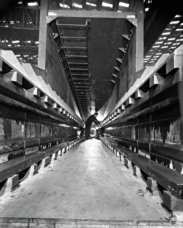 Engineer working at Husband & Co, Chesterfield, Derbyshire, 1962