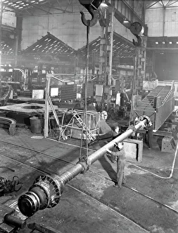 Engineers working at Husband & Co, Chesterfield, Derbyshire, 1962