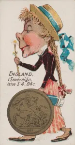 England, 1 Sovereign, from the series Coins of All Nations (N72