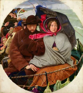 Birmingham Museums Trust Collection: The Last of England, 1852-1855. Creator: Ford Madox Brown