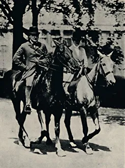 Lady Spencer Churchill Prints: Back in England Again, 1916, (1945). Creator: Unknown