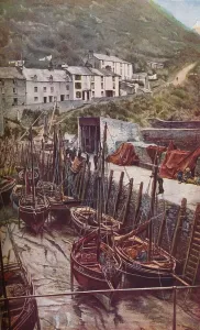 Polperro Gallery: England, c1930s. Artist: Frank Deaville Walker