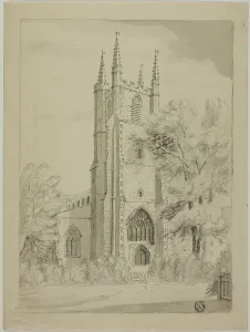 English Country Church, n.d. Creator: Unknown