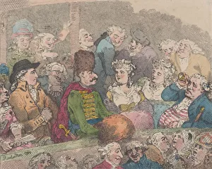 Curiosity Gallery: English Curiosity or The Foreigner Stared Out of Countenance, January 1, 1794