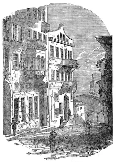 The English and French Army Post-Offices at Pera, 1854. Creator: Unknown