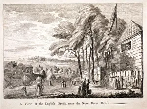 The English Grotto, New River Head, Finsbury, London, c1790