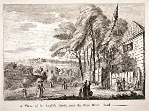Grotto Collection: The English Grotto, New River Head, Finsbury, London, c1790
