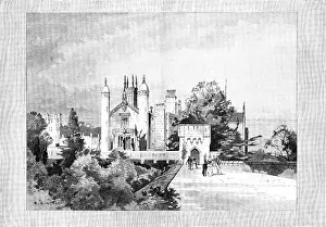 Loye Charles Auguste Prints: English Homes No. XLIII: Alton Towers, 1898. Creator: Unknown