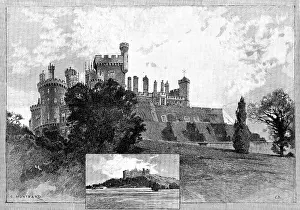 Leicestershire Prints: English Homes - No. XXIII: Belvoir Castle, 1890. Creator: C. B