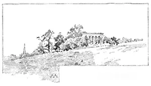 Saffron Walden Prints: English Homes - No. XXIV. Audley End: temple