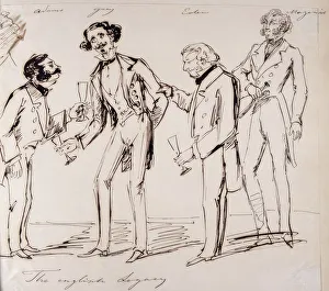 Fritz Ludvig Von Dardel Prints: The English legacy'. The English Diplomatic Corps