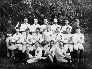Team Prints: English Rugby Union team, c1900s
