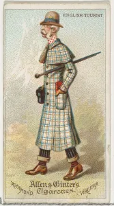 Stylish Collection: English Tourist, from Worlds Dudes series (N31) for Allen & Ginter Cigarettes, 1888