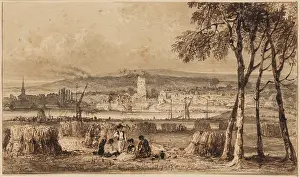 George Shepherd Prints: English Town, c1790-1840. Creator: George Shepheard