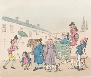 Englishman at Paris, May 1, 1803. May 1, 1803. Creator: Thomas Rowlandson