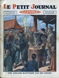 Petit Journal Collection: Englishwoman martyred by the Chinese, 1930. Creator: Unknown
