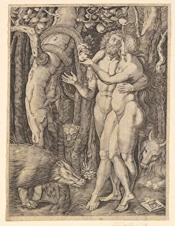 Adam And Eve Collection: Engraved copies of The Little Passion.n.d. Creator: Unknown