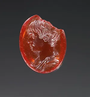 Cameo Prints: Engraved Gem, about A.D. 20. Creator: Unknown