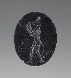 Baboon Prints: Engraved Gem with Baboon, 2nd-4th century A.D. Creator: Unknown