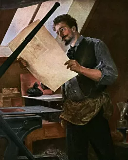 Artisan Gallery: The Engraver, 1911-1912