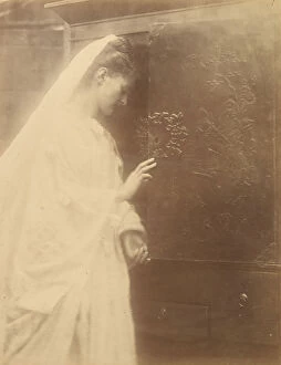 Cameron Collection: Enid, September 1874. Creator: Julia Margaret Cameron