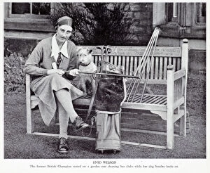 Enid Wilson, British ladies champion (1931-33), c1930s