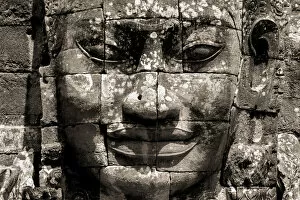 Enigmatic Face, Cambodia. Creator: Viet Chu