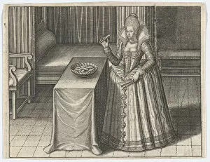 Enigmes Joyeuses pour les Bons Esprits, Plate 3, ca. 1615. Creators: Jan van Haelbeeck, Jean le Clerc