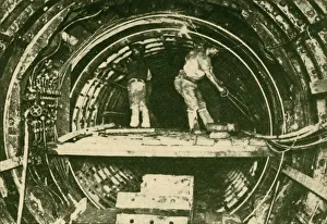 Railway Staff Prints: Enlarging Tunnels on the City and South London Railway
