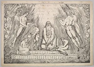 Rays Of Light Prints: Enoch, 1806-7. Creator: William Blake