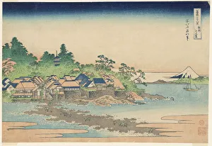 Sandbank Prints: Enoshima Island in Sagami Province (Soshu Enoshima)