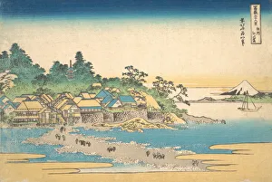 Enoshima in Sagami Province (Soshu Enoshima), from the series Thirty-six Views of M