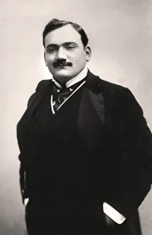 Rotary Photo Prints: Enrico Caruso (1873-1921), Italian tenor, 1907. Artist: Rotary Photo