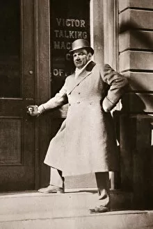 Enrico Collection: Enrico Caruso, Italian opera singer, USA, 6 November, 1909