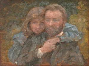 Canziani Gallery: Enrico and Estella Canziani, 1880-1900. Creator: Louisa Starr